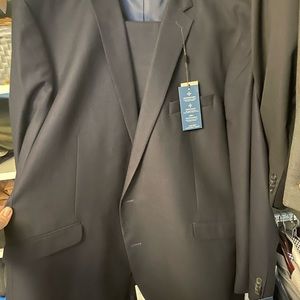 NWT Kenneth Cole Reaction Navy Blue Suit 52L
